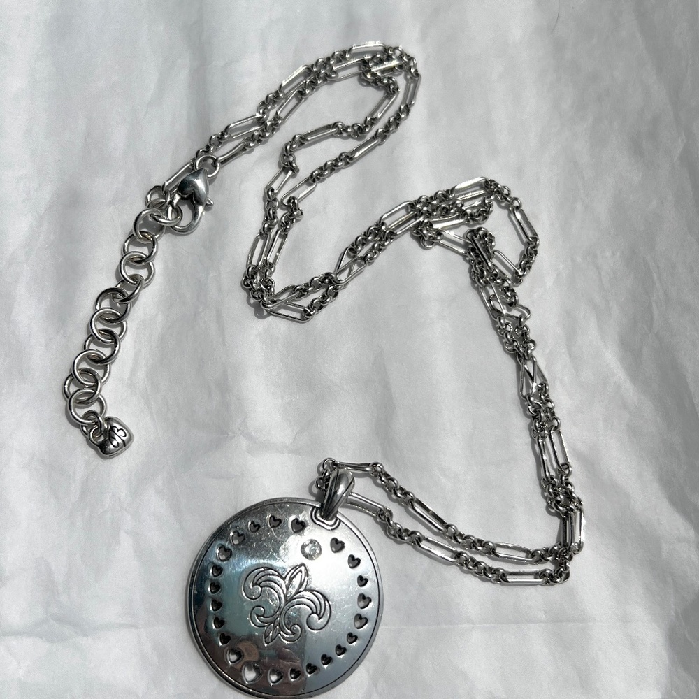 Brighton ' Beautiful as a heart ' necklace